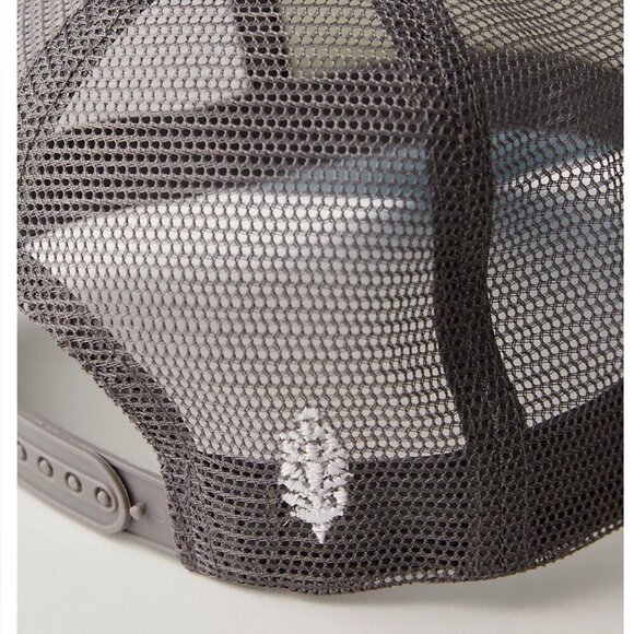 NWT Free People Trail Runner Trucker Hat in Flint Stone